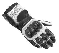Arlen Ness Mugello Motorcycle Gloves, black/white, size S
