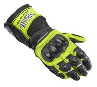 Arlen Ness Mugello Motorcycle Gloves, black/yellow, size S