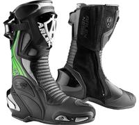 Arlen Ness Pro Shift 2 Motorcycle Boots, black/white/green, size 48