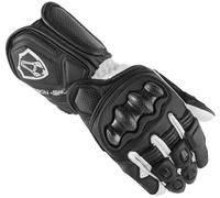 Arlen Ness RG-X Motorcycle Gloves, black/white, size S