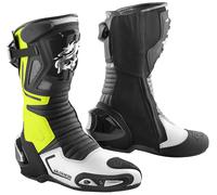 Arlen Ness Sugello Motorcycle Boots, black-yellow, size 41 for Women