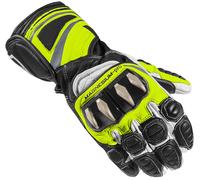 Arlen Ness Yakun Evo Motorcycle Gloves, black/white/neon yellow, size 3XL