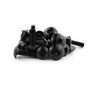 ARLEO 16pcs Fit For Y//a//m//a//h//a YZF-R1 YZF R1 1998 1999 2000 2001 Motorcycle Complete Fairing Bolts Kit Bodywork Windscreen Screws Clips(Black)