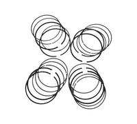 ARLEO 67mm STD +25 +50 +75 +100 67.25mm .50mm .75mm 68mm Motorcycle Piston Ring For H//O//N//D//A CBR 650 CBR650 2014 2015 2016 2017 2018(4 Sets 67.75mm)