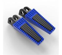 ARLEO For T//r//i//u/m//p//h 955i Speed T//r//i//p//l//e 900 955i/1050/S/R Motorcycle Adjustable Front Or Rear Footrests Foot Peg Rest(Front Straight Blue)