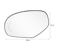 ARLEO Heated LED Side Door Mirror Glass For C//a//d//i//l//l//a//c E//s//c//a/l//a//d//e ESV EXT C//h//e/v/r//o//l//e//t G//M//C(Left)