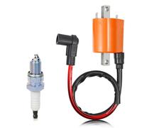 ARLEO Ignition Coil & S//park Plug For Y//A//M//A//H//A Gas G//o//l//f Cart G2 G5 G8 G9 G11 G14 1985-1996 OEM:J38-82310-20-00