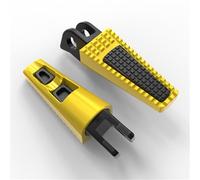 ARLEO Motorcycle Front Footrest For H//o//n//d//a CT125 T//R//A//I//L CT110 H//U//N//T//E//R CUB 2023-2024 Adjustable FootPegs Pedals Foot Pegs(Tyle 2 Gold)