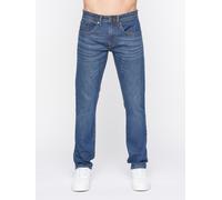 Crosshatch Mens Arles Slim Fit Jeans Stone Wash 34/32