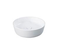 Arley Rak Feeling Round Countertop Wash Basin Bowl 420mm Alpine White (Basin Only)