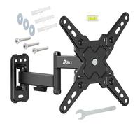 ARLI TV Wall Mount for 13-42 Inch Pivoting & Tilting Extendable & Rotatable VESA Mount Wall Distance 66-274 mm Universal Wall Mount for LED LCD OLED Curved TV Gaming Monitor up to 43