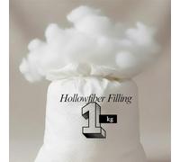 ARLINENS 1KG Holllow Fibre Stuffing,Polyester Stuffing Multipurpose Filling for Dolls, Teddy Bears,Toys& Cushions Hypoallergenic Machine washable
