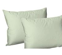 Arlinens 4x Pillowcases Luxury Fine Poly Cotton Housewife Bed Room Pillow Covers Available in 20 colours (Sage Green)
