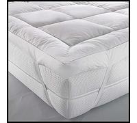 Arlinens 5cm Thick Duck Feather & down Mattress Topper with 100% Cotton Cover (Super King)