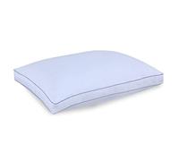 ARLINENS Box Pillows Soft Hotel Quality Hollow Fiber Filled Bed Pillows with Stitched Edging 100% Cotton Cover For Neck Back Stomach & Side Sleepers (1, 40 x 65cm)