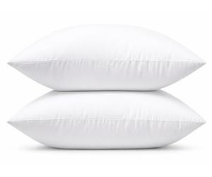 ARLINENS Cushion Pads 2 Pack Hollow Fibre - Soft Bouncy Inner Cushion Inserts, Hypoallergenic Pillow Stuffers for Sofa, Couch & Bed - White Square Cushions 28x28 Inch
