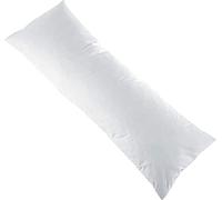 ARLINENS Duck Feather & Down Bolster Pillow - Extra Filled Long Pillow for Yoga, Maternity, Back & Neck Support - Available in Single, Double, Small Double & S-King (Super King 6Ft)