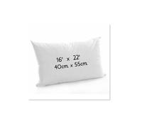 ARLINENS Extra Filled Oblong/Rectangular Hollowfiber Cushion Pads White Anti-Allergy Cushions Pads-Inners-Insert Fillers Scatters for Sofa, Bed & Couch In 12x18,12x20,14x18,14x20,16x20,16x24 (16x22)