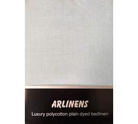 ARLINENS Flat Sheets Single Size-Polycotton Bed Sheet-Fade Resistant Hotel Quality Bed Sheet (DUCKEGG,178 x 250 cm)
