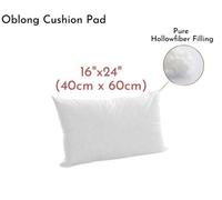 ARLinens Oblong Cushion Pads Rectangular Shape Cushion Insert Hollowfiber Filled Inner Fillers Extra Filled Cushion