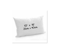 ARLinens Oblong Cushion Pads Rectangular Shape Cushion Insert Hollowfiber Filled Inner Fillers Extra Filled Cushion (10"x16")