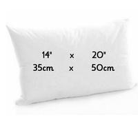 ARLinens Oblong Cushion Pads Rectangular Shape Cushion Insert Hollowfiber Filled Inner Fillers Extra Filled Cushion