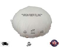 ARLINENS Pack of 2-Round Cushion Pads 100% Virgin Hollow Fibre Circular Inserts Inners in 16" 18" 20" (16x16(40x40cm))