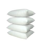 ARLINENS Pack of 4 Pillows Hotel Quality Plain Bounce Back Hollow Fibre Filling Pillow