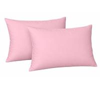 Arlinens Pillowcases 4 Pack Standard Size 50x75cm Luxury Fine Poly Cotton Housewife Bed Room Pillow Covers Available in 20 colours (Baby Pink)