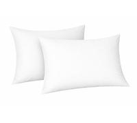 Arlinens Pillowcases 4 Pack Standard Size 50x75cm Luxury Fine Poly Cotton Housewife Bed Room Pillow Covers Available in 20 colours (white)