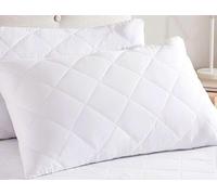 ARLINENS Pillows 2 Pack-Bouncy Firm Support Side Sleeper Pillow for Neck, Back & Shoulder Pain Relief - Comfy, Soft Poly-cotton Cover, Hypoallergenic, Made in the UK (2 Pillows)