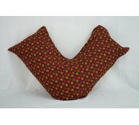 ARLinens Printed V Shaped Pillowcase Polycotton Orthopedic Back&neck Suport V Cover 74X34Cm