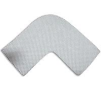 ARLINENS Printed V Shaped Poly cotton Pillow Cases Back, Neck & orthopedic/Pregnancy/Nursing Support Pillow Cases Only in (Pattern 5)