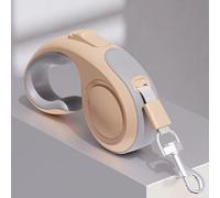 ARLinens Retractable Dog Lead Extending Leash Tape Nylon Adjustable Durable Pet Leash 5M (Orange)