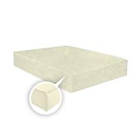 ARLINENS Super Soft 100% Brushed Cotton Thermal Flannelette Sheets Set (Fitted Sheet + Flat Sheet + Pair of Pillowcases) IN 6 Colours Available in (Cream, single)