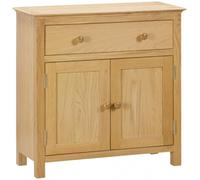 Arlington Oak 75cm Small 2 Door Sideboard