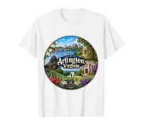 Arlington Virginia VA USA Cemetery Value Graphic T-Shirt