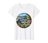 Arlington Virginia VA USA Cemetery Value Graphic T-Shirt