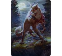 Arlinn, the Moon's Fury (#2) Art Card | Innistrad: Midnight Hunt