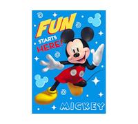 arlis Mickey Disney Fleece Blanket 100 x 140 cm (Mickey Disney Throw)