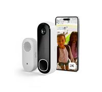 Arlo Essential2 2k Video Doorbell Smart Doorbell 2K or HD - White, White