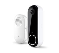 arlo 2K Video Doorbell 2nd Gen & Chime 2, 2K HD Doorbell Camera, Two-Way Audio, Package Detection, Motion Detection & Alerts, Built-in Siren, Night Vision,