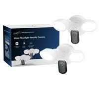 Arlo 2K Wired Floodlight Security Camera - Pack of 2