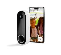 Arlo Essential2 2k Video Doorbell Smart Doorbell 2K or HD - White, White