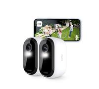 Arlo Essential 2 HD Battery Surveillance Camera Outdoor WiFi, Wireless, 1080p Video, Colour Night Vision, Light, Motion Sensor, Siren, 2-Way Audio, Smart Home + Arlo Secure Plan Test Period, Set of 2