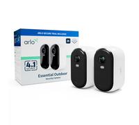 Arlo Essential2 2k Outdoor Camera 2-Pack Smart Home Security Camera - White, White