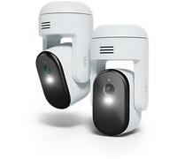 Arlo Essential 3 2K Pan-Tilt-Zoom 2 Camera Kit Smart Home Security Camera - White, White