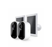 Arlo Essential 3 2K Outdoor Security Camera & Solar - Pack of 2 - NEW AND SEALED