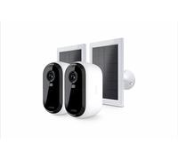 Arlo Essential 3 2K Security Camera, 2-cam with Solar Panel