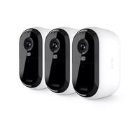 Arlo Security Camera Kit Essential 3 2K – 3‑Camera Smart Home Indoor & Outdoor – White
